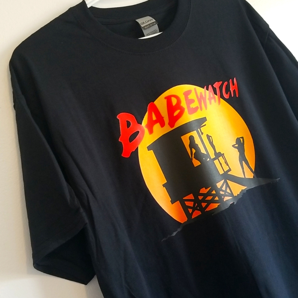 Men's graphic shirt Babewatch - Picture 1 of 6